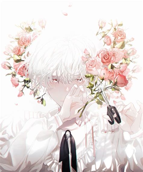 Pinterest Anime Art Beautiful Anime Artwork Anime Flower