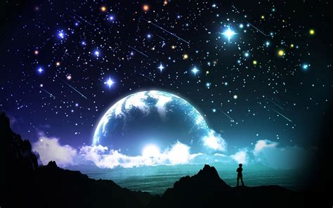 Full Moon And Stars Wallpaper 60 Images