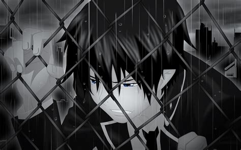 Dark Sad Anime Boy Wallpapers Wallpaper Cave