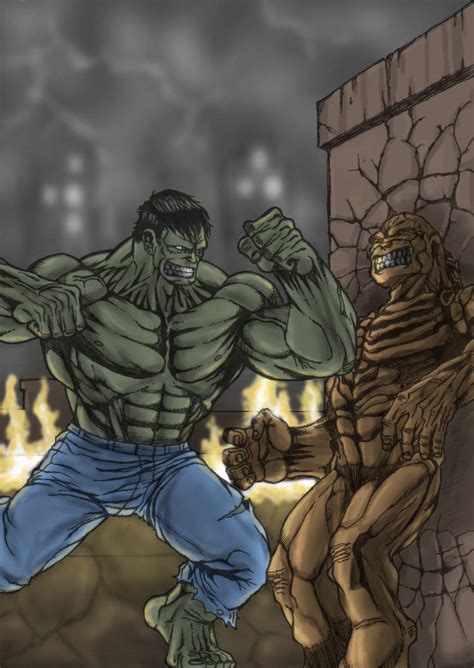Hulk Vs Abomination By Rajaoandry On Deviantart