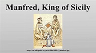 Manfred, King of Sicily - YouTube