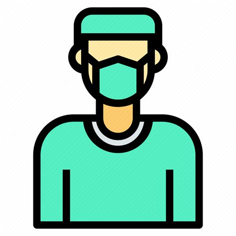 Surgeon Medical Staff Nurse Doctor Surgical Surgery Icon