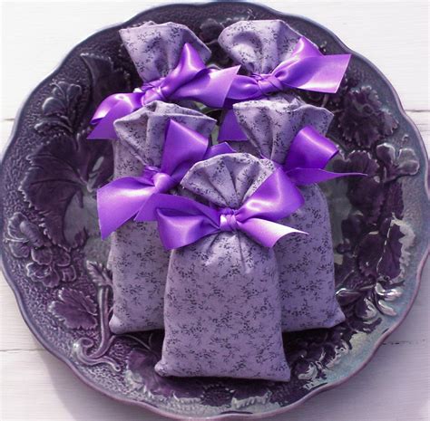 Lavender Sachet-Purple Cotton by Lavender Fanatic.