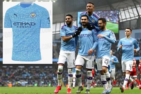 Manchester City Unveil New Mosaic Style Home Kit For The 2020 21