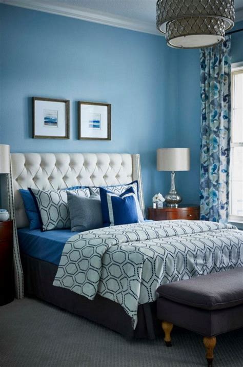 As the color scheme for a bedroom, blue and white has the same effect. Latest trends in bedroom color combinations - home, | Bedroom color combination, Color ...