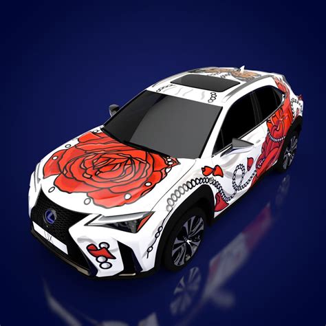 Lexus Reveals Design Your Own Tattooed Car Competition Finalists