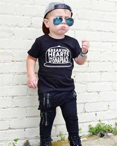 Snapback Shirt Trendy Baby Boy Clothes Hipster Baby Clothes Etsy