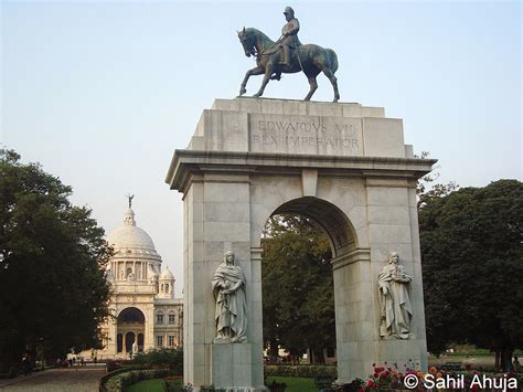 Fascinating Edward Vii Memorial Arch Calcutta 1921 Navrang India