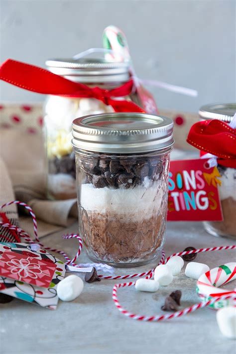 Mason Jar Hot Chocolate The Home Cooks Kitchen