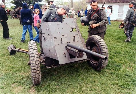 German 37mm Pak 36 Anti Tank Gun As Seen At Wwii Reenactme Flickr