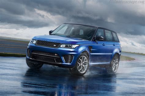 Being a range rover, the sport offers up quite a high seating position, which is a great aid to visibility all around. 2014 Land Rover Range Rover Sport SVR - Images ...