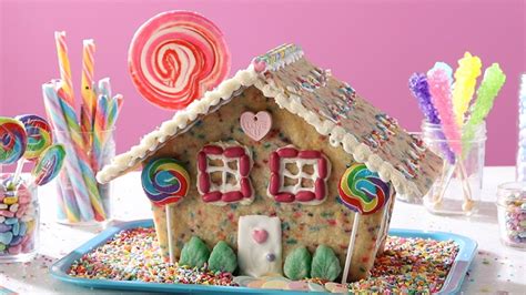 Better homes and gardens magazine is filled with fun decorating ideas, healthy recipes and garden tips. Confetti Cookie House | Better Homes & Gardens | Cookie house, Confetti cookies, Christmas ...