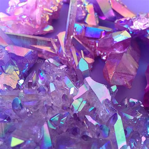 Stargazer Crystals Purple Wallpaper Iphone Purple Aesthetic