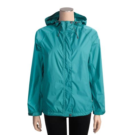 White Sierra Cloudburst Trabagon Rain Jacket Waterproof For Women