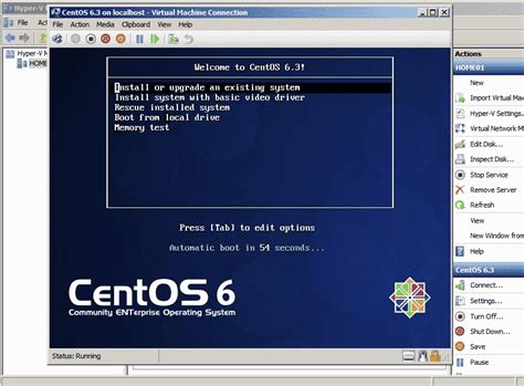 CentOS minimal on Hyper-V - 4sysops