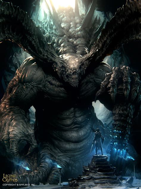Fantasy Art Demon Of The Abyss 2d Digital