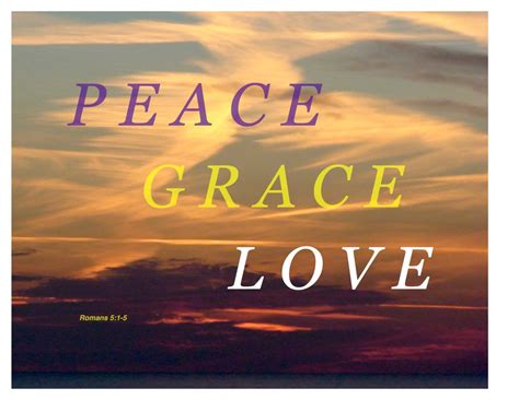 Peace Grace Love Digital Download Ready To Print From Etsy