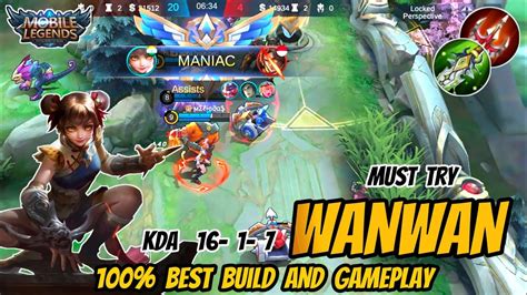 Wanwan 100 Unkillable Build With Perfect Gameplay Wanwan Mobile