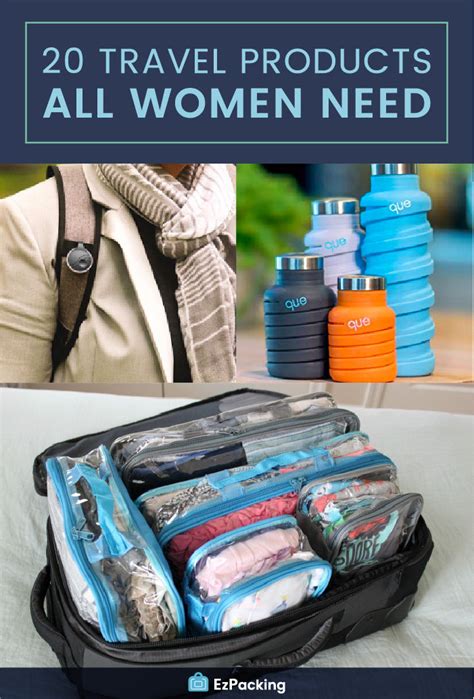 Travel Essentials For Women 20 Products You Need Ezpacking