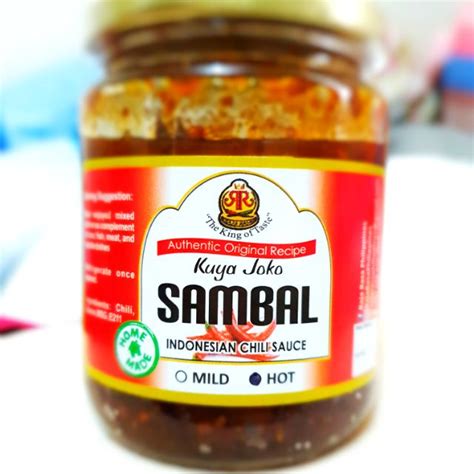 Authentic Indonesian Sambal By Raja Rasa Shopee Philippines