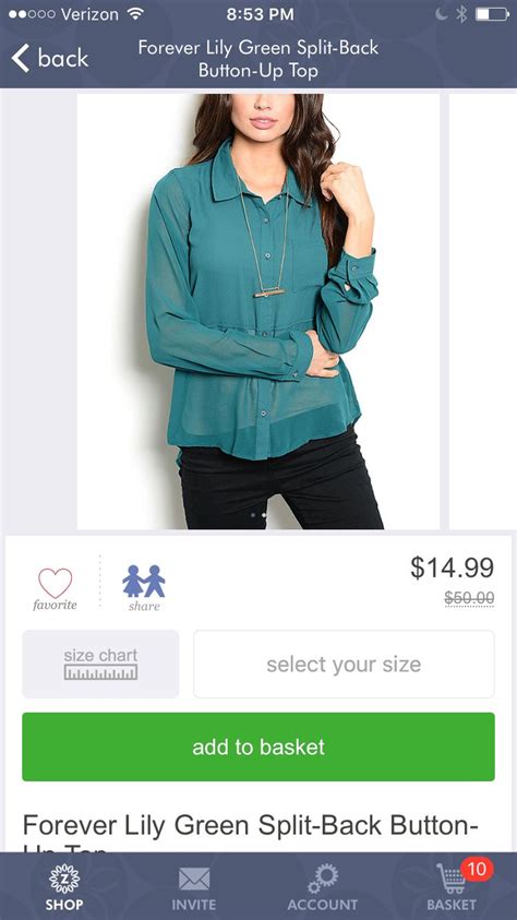 Zulily Fashion Tops Forever Lily