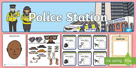 Police Station Role Play Pack Primary Resources Twinkl