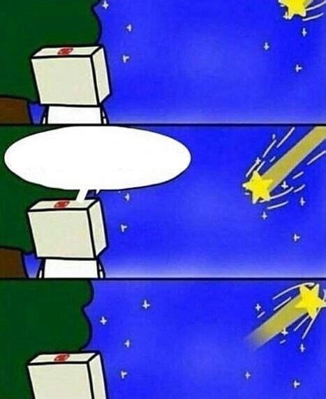 Falling Star Blank Template Imgflip