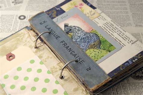 Altered Book Junk Journal Altered Book Journal Junk Journal Vintage