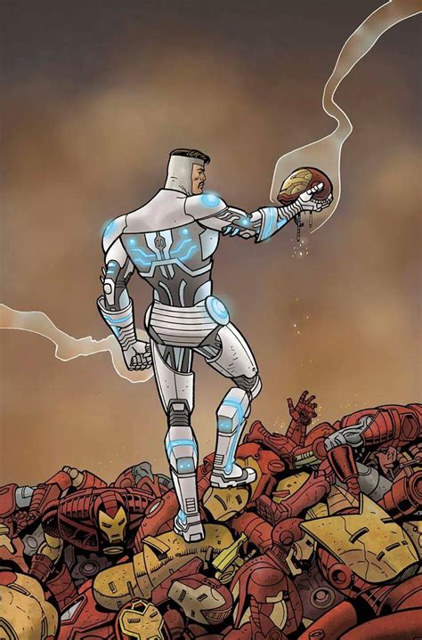 Superior Iron Man Vol 1 1 Wizard World Reno Comic Con Variant Textless