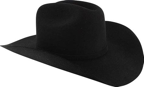 Stetson Mens Apache 4x Buffalo Felt Cowboy Hat Sbapch 754007 Black