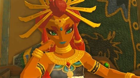 Zelda Breath Of The Wild Player Manages To Reunite Sidon Riju Yunobo And Teba In The Same