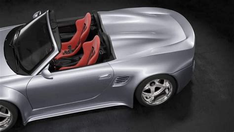 Tuner Teases Porsche Boxster Mk1 With Widebody Kit Speedster Rear And
