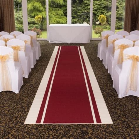 Stripe Red Aisle Runner