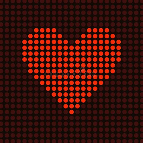 Computer Heart Stock Vector Illustration Of Design Pendant 22100460