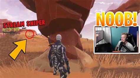 Tfue Totally Smashed This Stream Sniper Both Povs Fortnite Epic