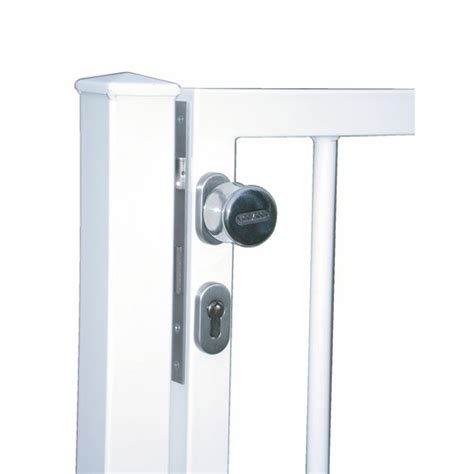 Serrure à larder multipoint, coffre à larder, coffre à mortaiser,crémone à larder,serrure à encastrer,coffre à encastrer. Serrure de portillon pour piscine - Kiddylock PROQUINTER | Bricozor