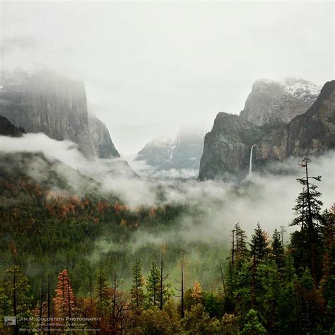 Yosemite Valley Fog And Rain Jmg Galleries Landscape Nature And Travel