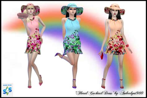 Romantic Floral Collection At Amberlyn Designs Sims 4 Updates
