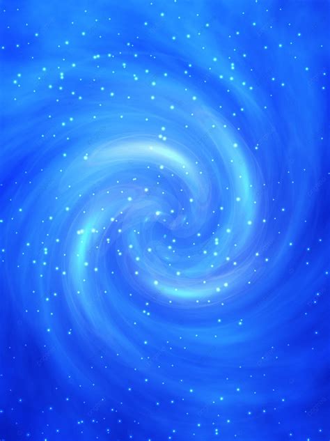 Blue Gradient Creative Vortex Starlight Sky Background Design Starry