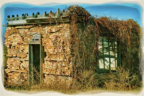 Old Pioneer Homestead Mid 1800s Digital Art By Gary Baird