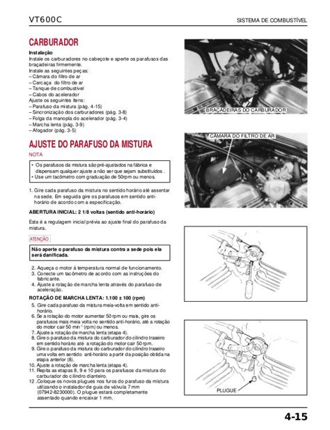 Manual De Serviço Vt600 C Sistcomb