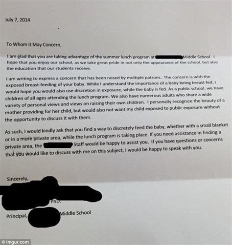 Samples & examples of recommendation letter. Utah mom says letter from school about breastfeeding is ...