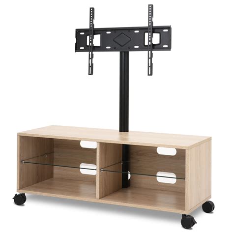 Mobile workstation displays are becoming more prevalent in many locations. 5Rcom 32" to 65" Rolling TV Stand with wheels TV Storage ...