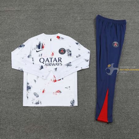 Chándal Niños Paris Saint Germain Blanca 2024 2025