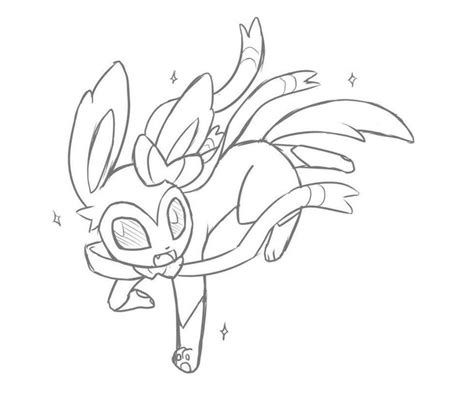 Sylveon Pokemon Coloring Pages