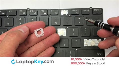 So, how can a broken laptop keyboard be repaired? Dell Keyboard Key Repair Guide XPS 15 9550 9560 7558 - YouTube