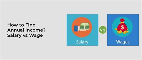 How To Find Annual Income Salary Vs Wage