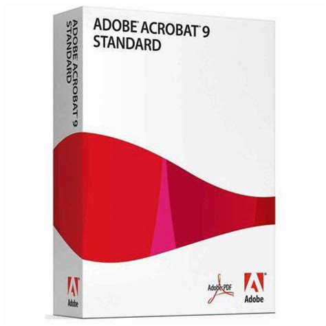 Adobe Acrobat Standard Software For Windows Upgrade