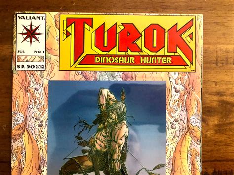 1993 Turok Dinosaur Hunter 1 Comic Book NM VF Valiant Etsy