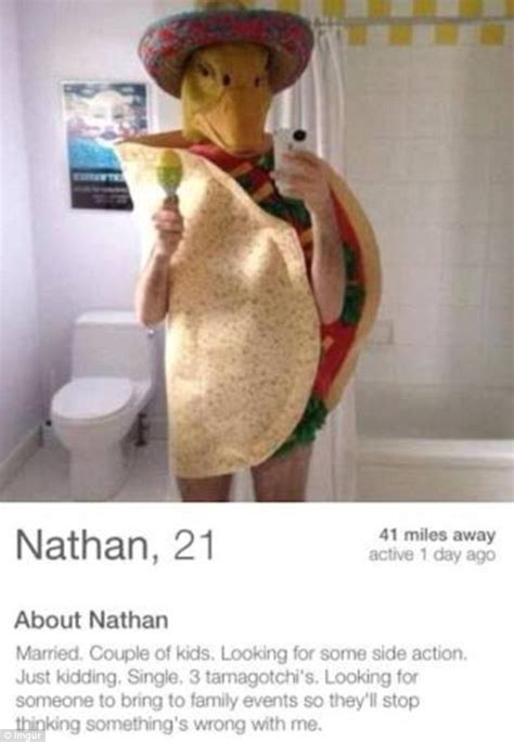 Collection Of Hilariously Bad Tinder Profiles Sweeps The Web Daily Mail Online